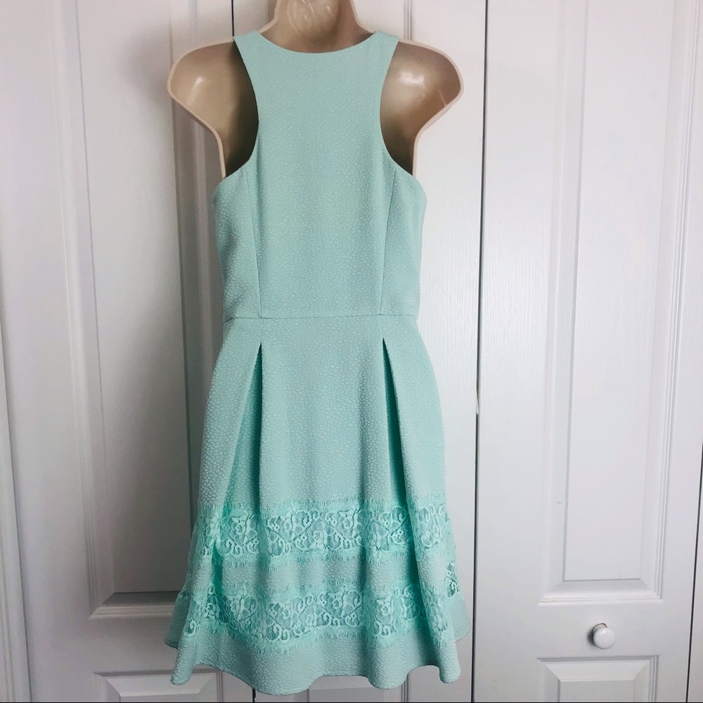 Express Turquoise Dress - Picture 15 of 16